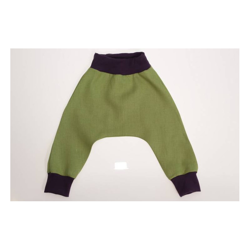 Sarouel en lin OEKO-TEX taille 86