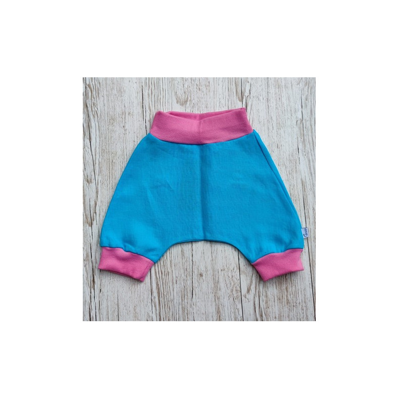 Short sarouel en lin OEKO-TEX taille 86