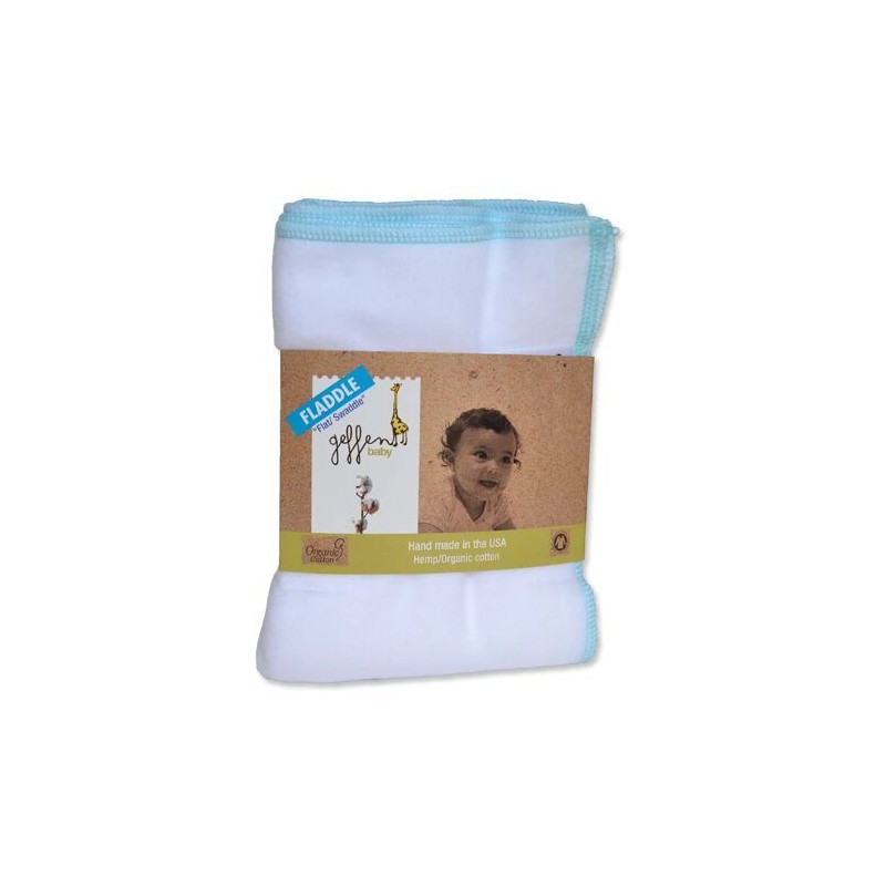 Lange fladdle MOLLETON coton-chanvre