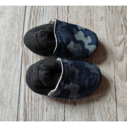 Chaussons souples CAMO DENIM