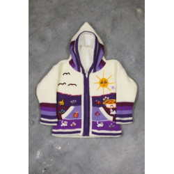 Gilet à capuche LILAS