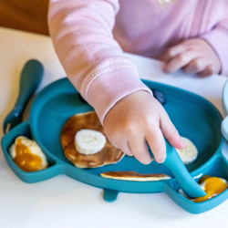 Assiette À Dîner En Silicone Pour Bébé Assiette À Fruits - Temu Canada