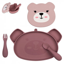 Set repas en silicone...