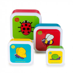 Lot de 4 boîtes gigognes...