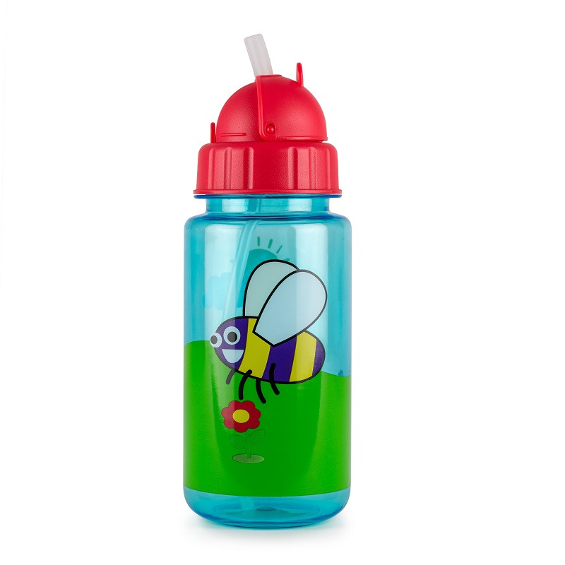 Gourde avec paille 400ml LADYBIRD