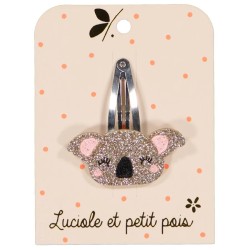 Barrette KOALA GLITTER OR