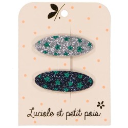 Barrettes ÉTOILÉES BLEUES