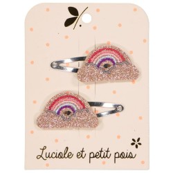 Barrettes ARC-EN-CIEL...