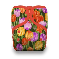 Couche à poche avec effet au sec