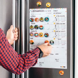 Organisateur familial UNE SEMAINE A LA FOIS - vertical