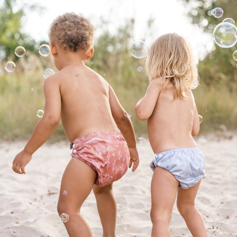 Lot De 3 Couches De Bain Réutilisables Pour Bébé - Maillot De Bain Piscine Lavable Nouveau-Né