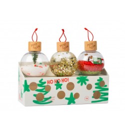 Trio de mini bouteilles sensorielles de Noël Petit Boum édition limitée
