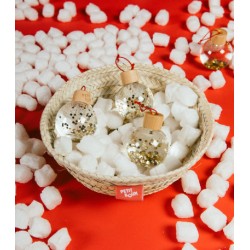 Trio de mini bouteilles sensorielles de Noël Petit Boum édition limitée