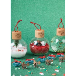 Trio de mini bouteilles sensorielles de Noël Petit Boum édition limitée