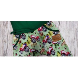 Pantalon type sarouel évolutif 1-3 ans