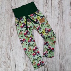 Pantalon type sarouel évolutif 1-3 ans