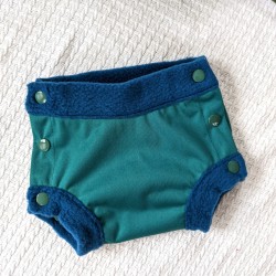 Shorty pul et polaire à snaps - taille S