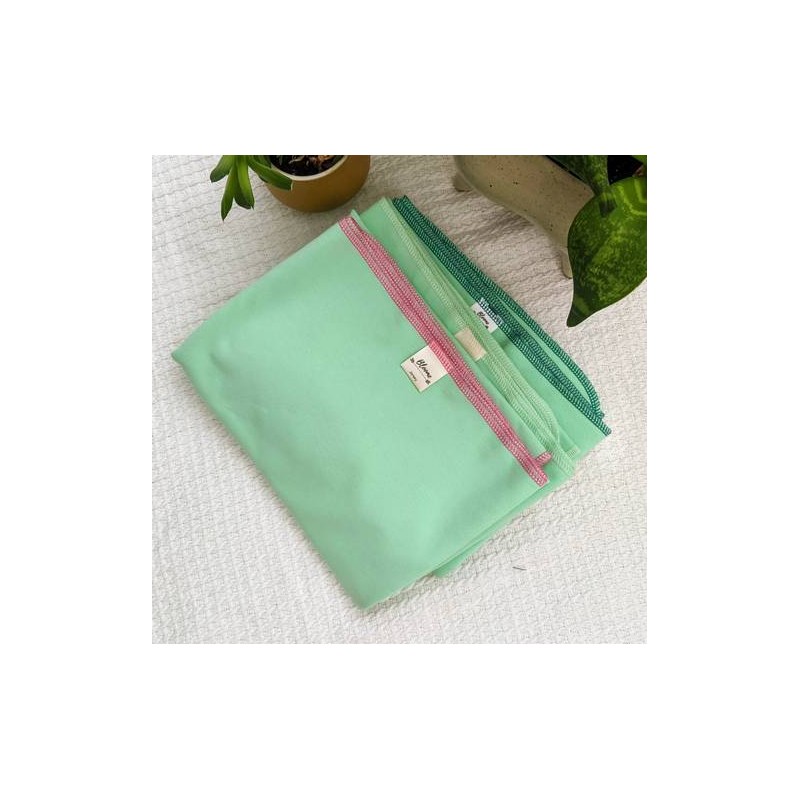 Couche plate jersey double épaisseur