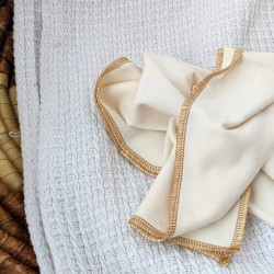 Couche plate French Terry double épaisseur