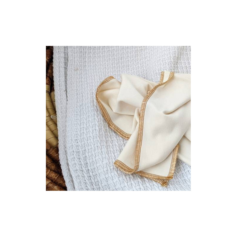 Couche plate French Terry double épaisseur