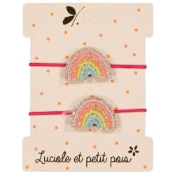 Mini élastiques ARC-EN-CIEL...