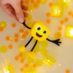 Jouet de bain lumineux GLO PALS activé au contact de l'eau Alex