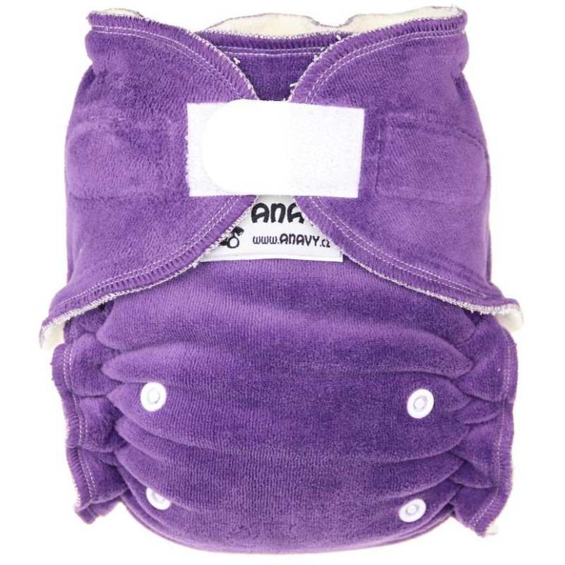 Couche de nuit bambou/coton (4 à 15kg) - à velcro