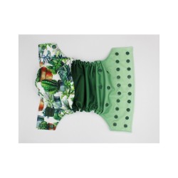 Couche lavable à poche bébé Les Petites Foufounes – Taille unique effet au sec  - version 1