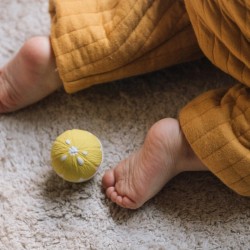 Balles dentition bébé Oli & Carol – Set 3 balles caoutchouc naturel Baby Ball