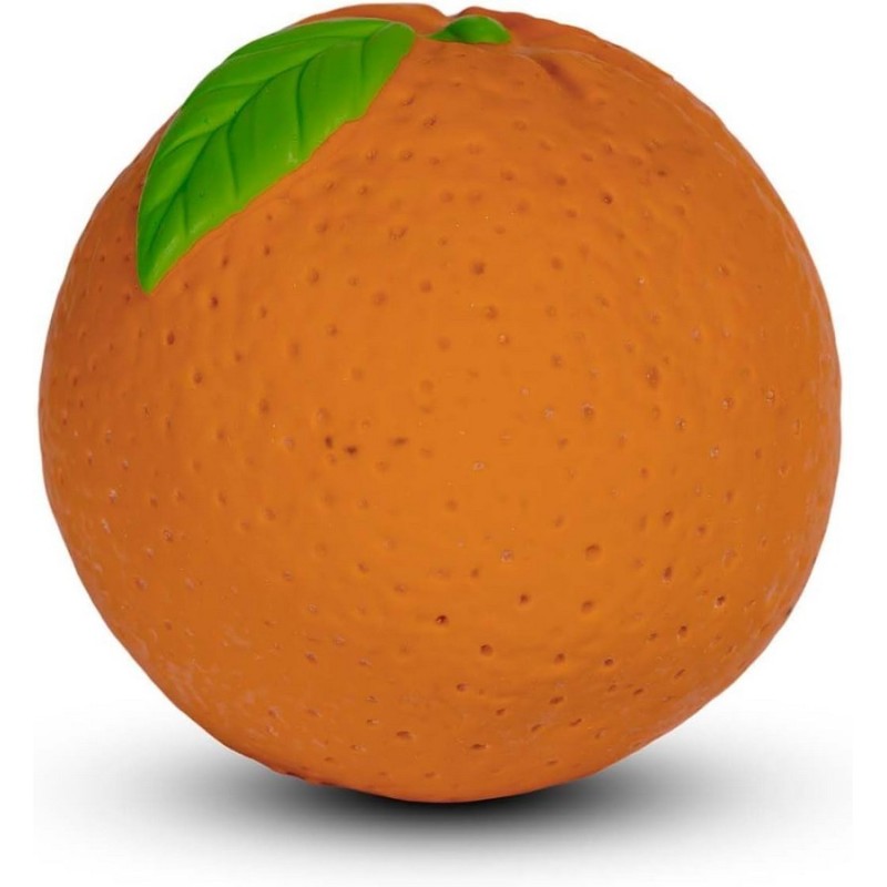 Balle dentition bébé Oli & Carol – Jouet sensoriel caoutchouc naturel fruit ou légume