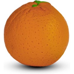 Balle dentition bébé Oli & Carol – Jouet sensoriel caoutchouc naturel fruit ou légume