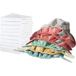 pack couches lavables 0-3 mois bébé