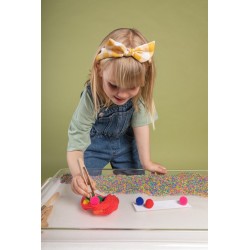Pack Atelier Sensoriel de Manipulation PETIT BOUM avec riz sensoriel coloré et accessoires