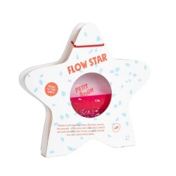 Étoile sensorielle Nebula Petit Boum rose avec paillettes scintillantes en mouvement