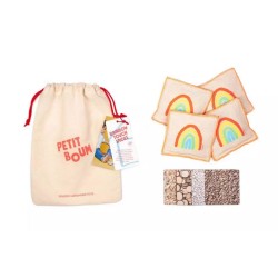 sachets montessori decouverte materiaux motricité fine PETIT BOUM