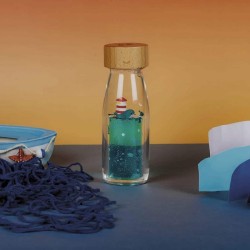 bouteille liquide flottant enfant PETIT BOUM Baleine calme