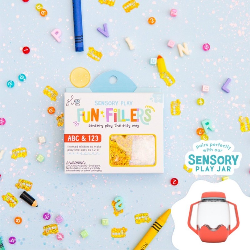 Trésors sensoriels GLO PALS Fantasy Fairy pour lanternes et activités sensorielles thème ABC&123