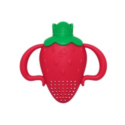Grignoteuse banane en silicone jaune pour bébé RAZBABY