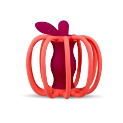 Hochet de dentition pomme et poire compatibles lave-vaisselle et stérilisateur